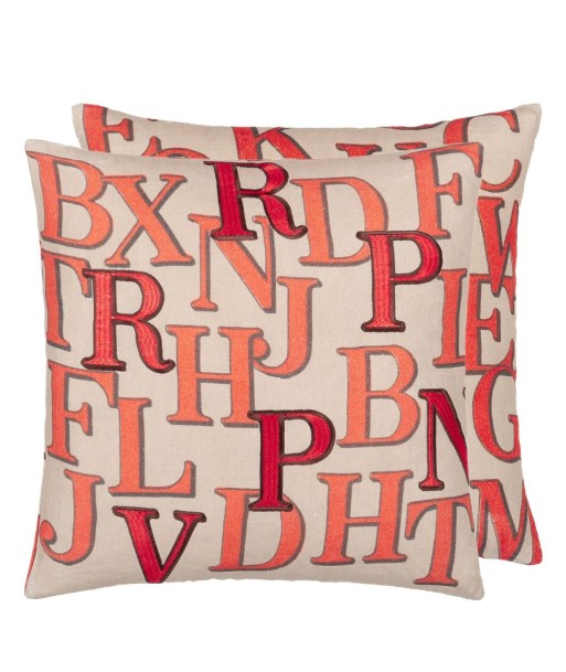 Coussin Alphabet Parchment 2023