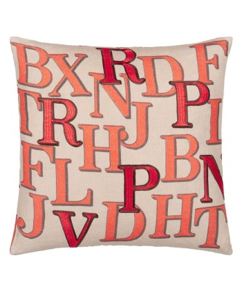 Coussin Alphabet Parchment 2023