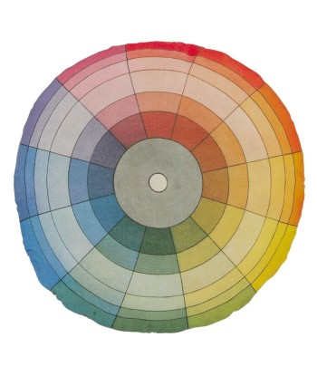 Coussin Colour Wheel Multicolour l'achat 