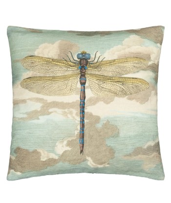 Coussin Dragonfly Over Clouds Sky Blue la livraison gratuite