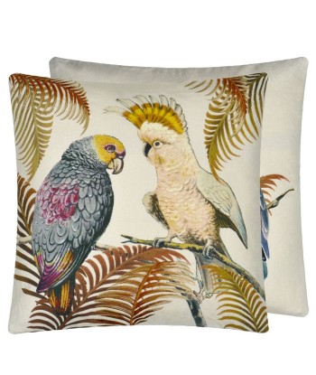 Coussin Parrot And Palm Parchment en ligne