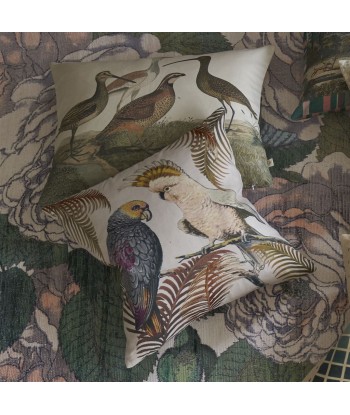 Coussin Parrot And Palm Parchment en ligne