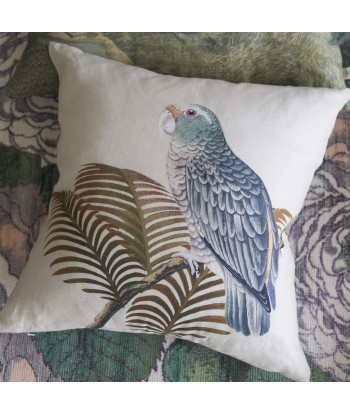 Coussin Parrot And Palm Parchment en ligne