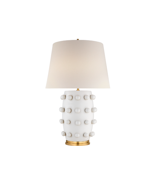 Lampe Linden Medium Plâtre Blanc store