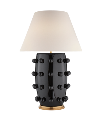 Lampe Linden Porcelaine Noire livraison gratuite