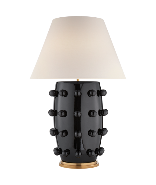 Lampe Linden Porcelaine Noire livraison gratuite