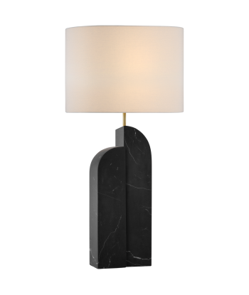 Lampe Savoye Gauche Marbre Noir français