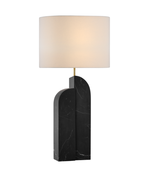 Lampe Savoye Gauche Marbre Noir français