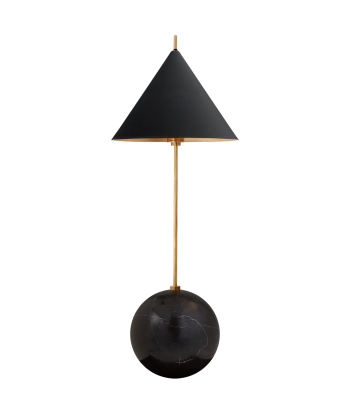 Lampe d'appoint Cleo Orb Noire Laiton 2024