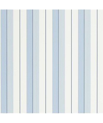 Papier Peint RL Aiden Stripe - Blue/white du meilleur 