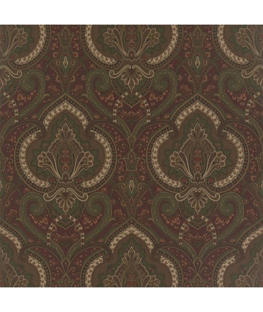 Papier Peint RL Castlehead Paisley - Chestnut la chaussure