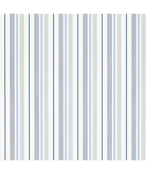 Papier Peint RL Gable Stripe - French Blue sur le site 