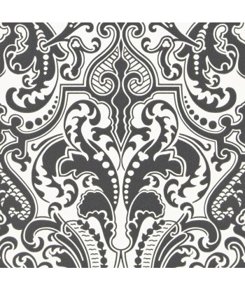 Papier Peint RL Gwynne Damask - Charcoal pas cher