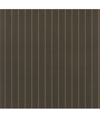 Papier Peint RL Langford Chalk Stripe Chocolate de France