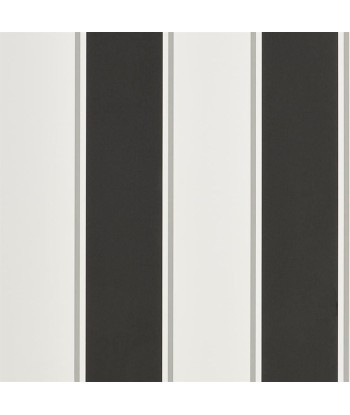 Papier Peint RL Mapleton Stripe - Carbon Livraison rapide