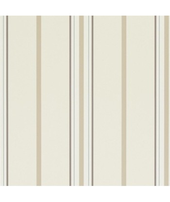 Papier Peint RL Marden Stripe - White/tan la chaussure