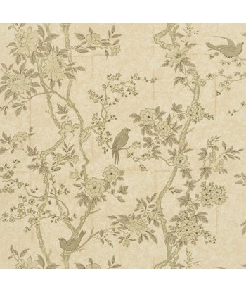 Papier Peint RL Marlowe Floral - Mother Of Pearl brillant des détails fins