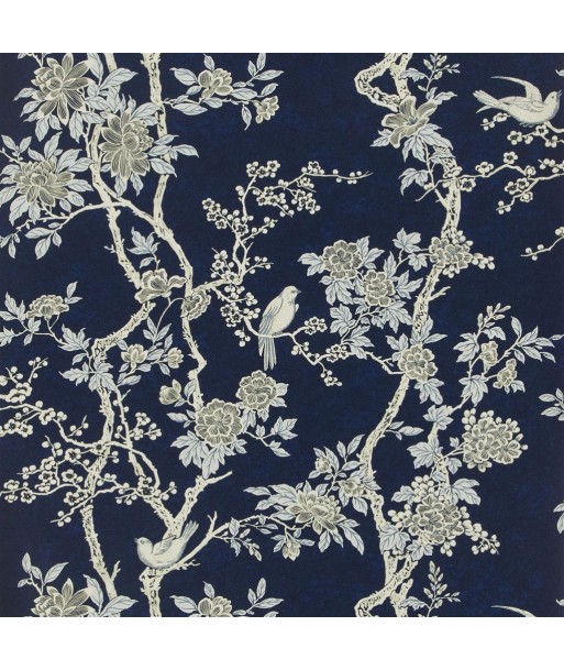 Papier Peint RL Marlowe Floral - Prussian Blue de la marque