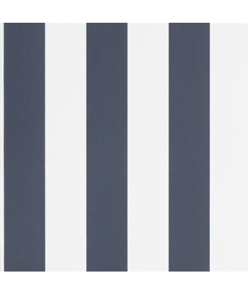 Papier Peint RL Spalding Stripe - Navy / White Amélioration de cerveau avec