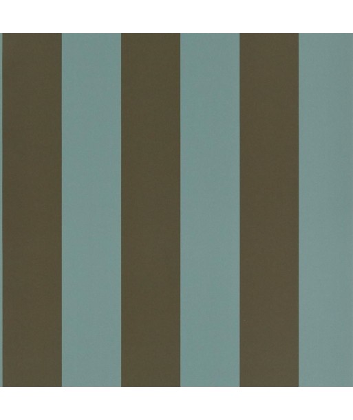 Papier Peint RL Spalding Stripe - Teal 50-70% off 