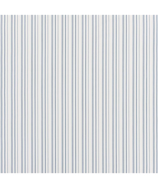 Tissu RL Annick Ticking Provence Bleu français