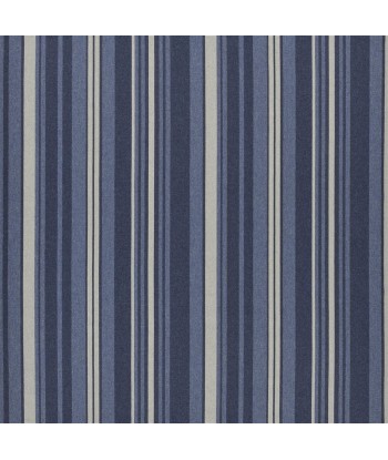 Tissu RL Big Basin Stripe - Indigo france