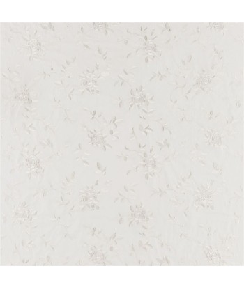 Tissu RL Camilla Embroidery - White Pearl Livraison rapide