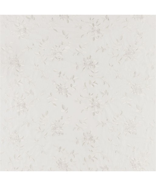 Tissu RL Camilla Embroidery - White Pearl Livraison rapide