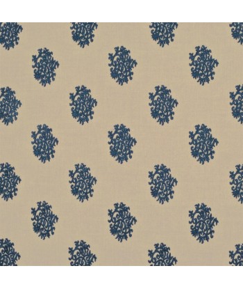 Tissu RL Delphine Embroidery Indigo vous aussi creer 