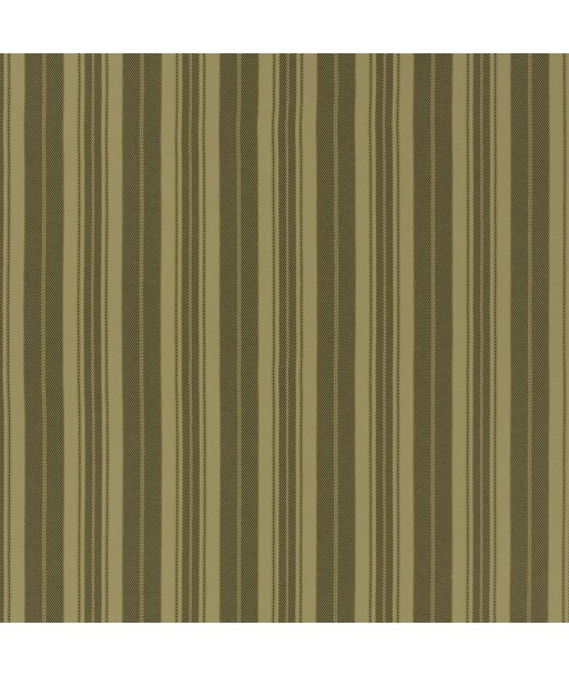 Tissu RL Derbyshire Ticking - Loden/jute à prix réduit toute l'année