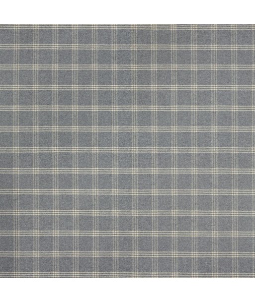 Tissu RL Dickens Wool Check Smoke du meilleur 