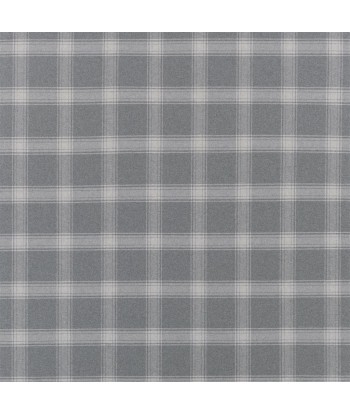 Tissu RL Doublebrook Plaid Grey Flannel pas cher chine