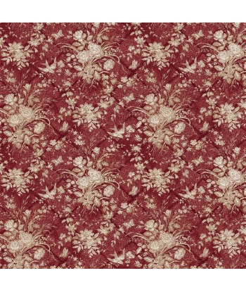 Tissu RL Eliza Floral - Sunbaked Red à prix réduit toute l'année