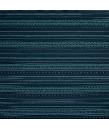 Tissu RL Gamble Stripe Indigo de technologie