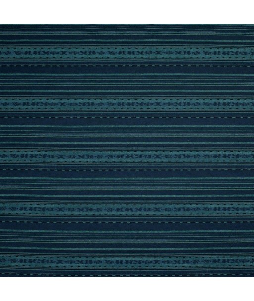 Tissu RL Gamble Stripe Indigo de technologie