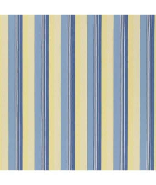 Tissu RL Greenport Stripe - Blue/cream pas cher 