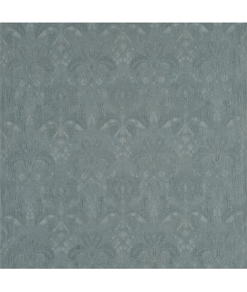 Tissu RL Houghton Damask Vintage Blue Pour