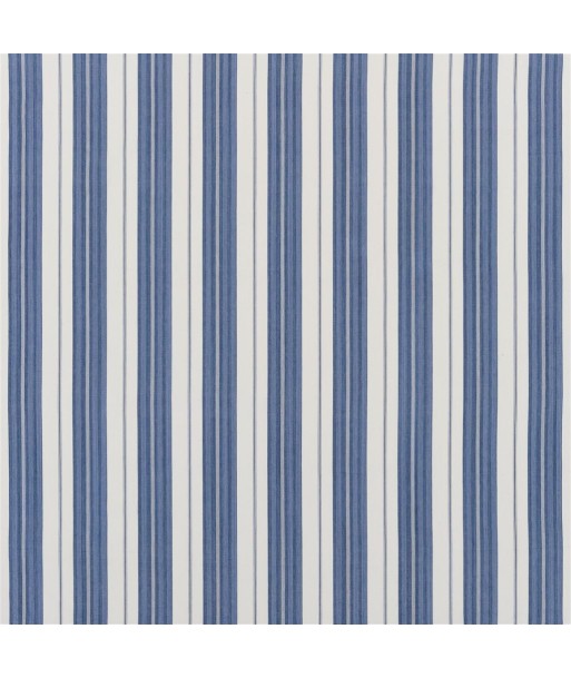 Tissu RL Joelle Ticking Bleu la chaussure