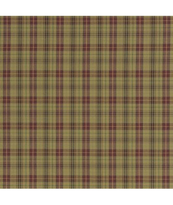 Tissu RL Kensington Tartan - Tan la livraison gratuite