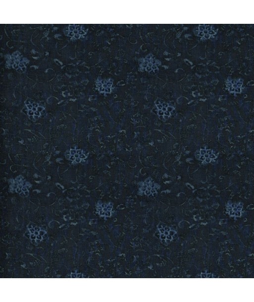 Tissu RL Kotori Floral Overdyed Indigo Toutes les collections ici