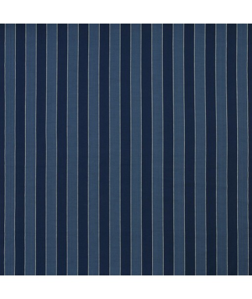 Tissu RL Nikko Stripe Indigo en ligne