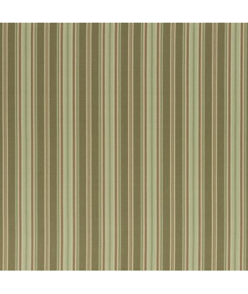 Tissu RL Pondview Ticking Stripe - Bark de pas cher