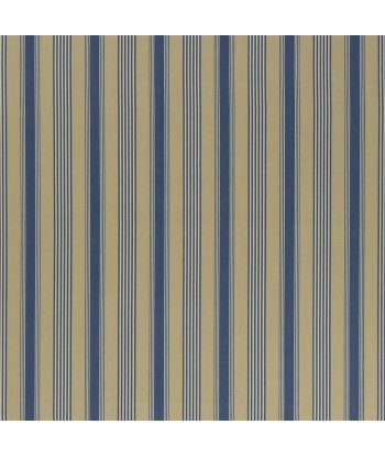 Tissu RL Springhouse Stripe - Blue/khaki Les magasins à Paris