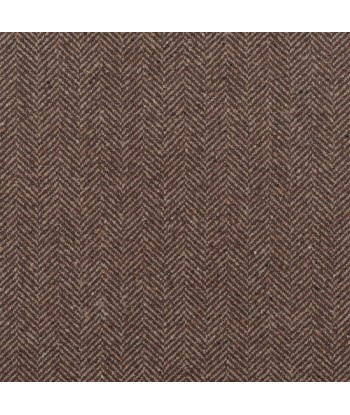 Tissu RL Stoneleigh Herringbone Mahogany les muscles