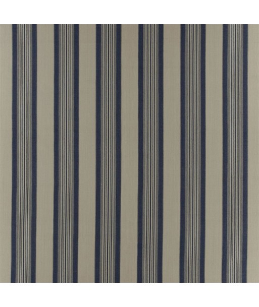 Tissu RL Tack House Stripe - Indigo basket pas cher