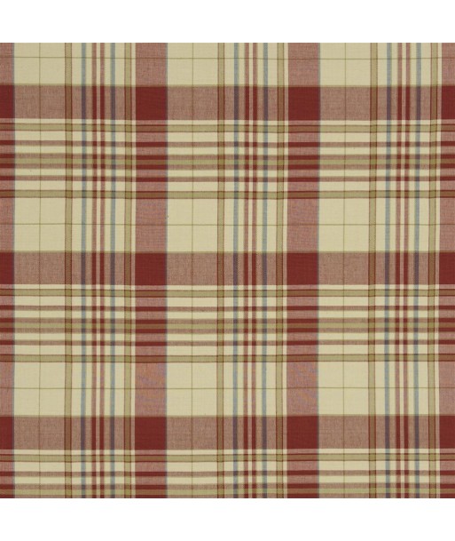 Tissu RL Westbrook Plaid - Antique Red une grave pollution 