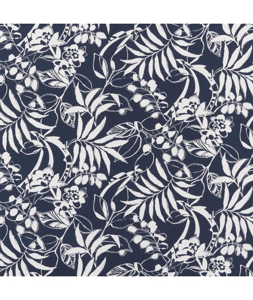 Tissu RL Westinghouse Floral - Resort Navy Dans la société mordern