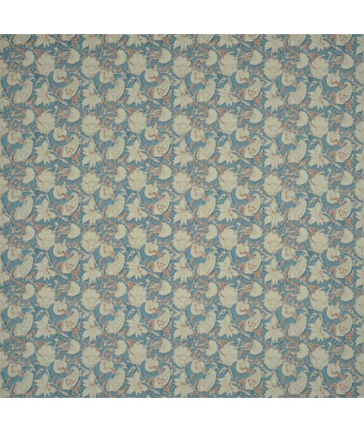 Tissu RL Winthrop Batik Powder Blue une grave pollution 