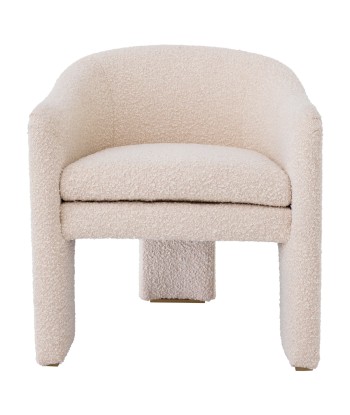 Fauteuil Pebbles Crème Bouclé Par le système avancé 