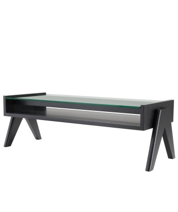 Table Basse Noire Lionnel pas cheres